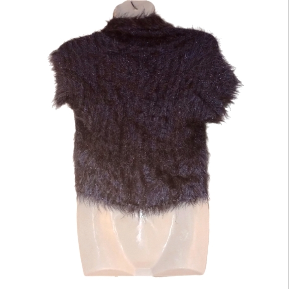 Gray Cover-up cardigan vest - Picture 5 of 5